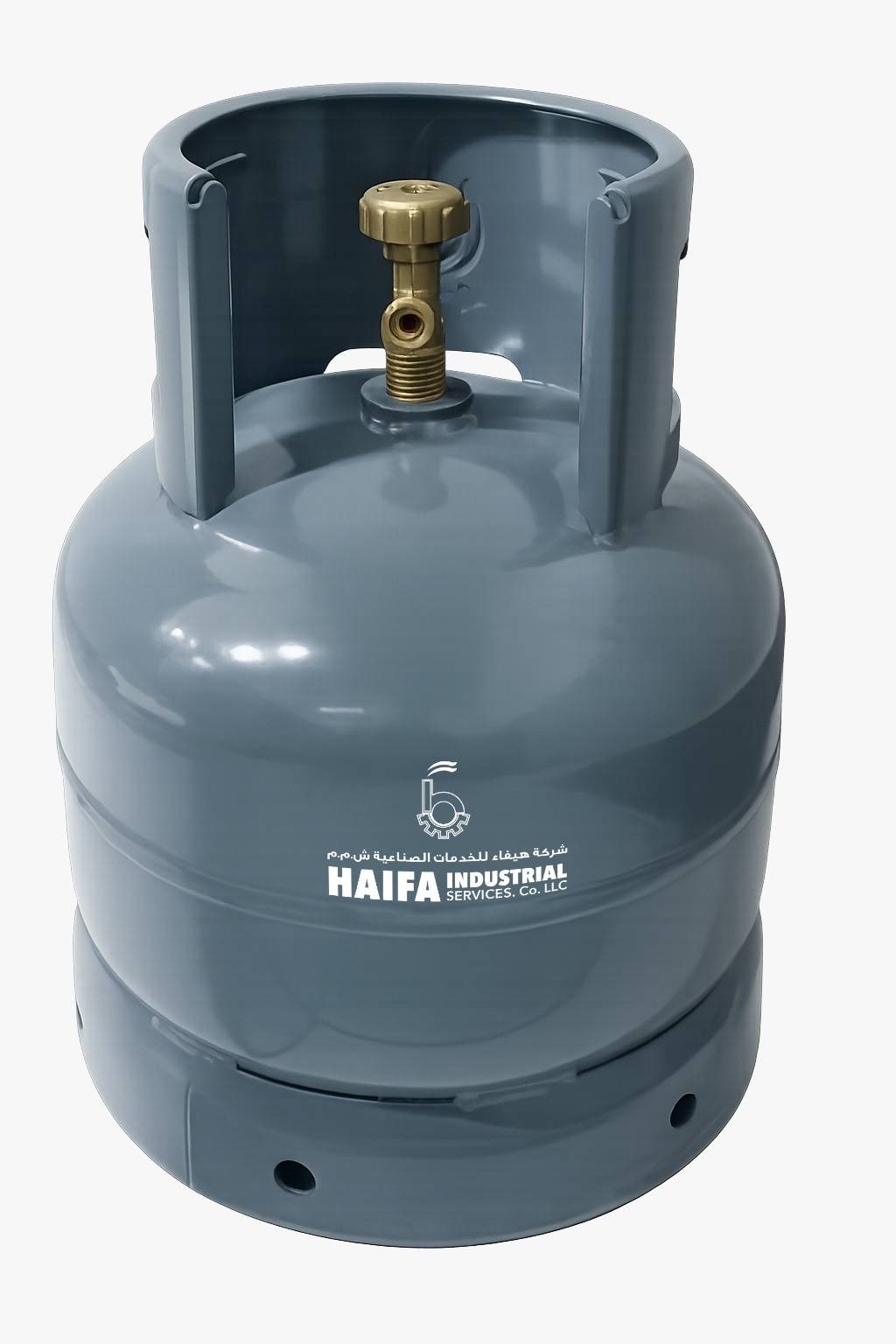 5.5 kg LPG Camping Cylinder 13L-Type 1 with size and dimensions displayed
